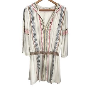 Alice + Olivia boho mini dress